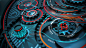 Open Circuit : Concept of watches and styleframes for motion design.