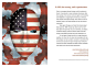 Patriotism • Ads of the World™ | Part of The Clio Network : Paul Phare's series of artworks, "A glimpse behind the mask of Dow" is a personal response to Dow Chemical's "human element" advertising campaign, on which Dow has spent $30 m