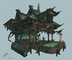 我是谁是我昵称难取采集到中国风场景