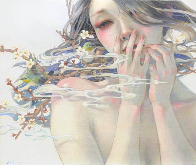 艺术家 Miho Hirano 唯美插画...