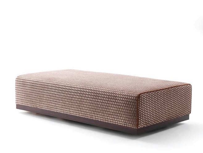 Rectangular pouf bed...