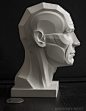 Anatomy Next store - MALE TOPOGRAPHY HEAD 3D PRINT model