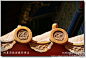 特摄北京故宫的房檐屋脊