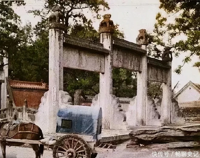 罕见老照片：100年前，曲阜孔庙毁坏前是...