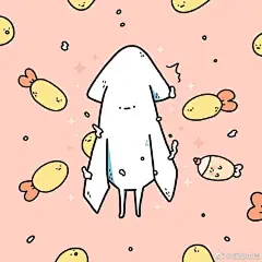 可爱的动物世界插画，来自插画师Crazyeyes0128 #插画##画笔下的奇思妙想# ​​​​