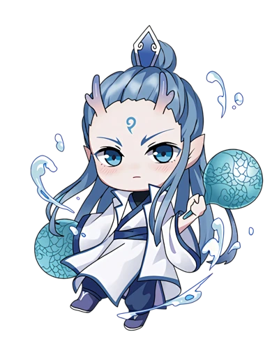 【米图网-52mitu.com】敖丙 哪吒 漫画 Q版敖丙-花瓣网