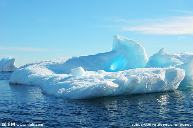 南极 冰山 冰川