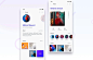 多用途的高品质多格式APP UI KITS（SKETCH，PSD，XD，FIG）brake-ui-kit-2-0-profiles