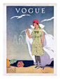 Vogue Cover - July 1912 Regular Giclee Print by Helen Dryden at Art.com