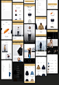 Products : Introducing mobile UI kit for e-commerce projects. More than 60 elegant screens in 10 categories with unique & clean design that will be useful for fashion and art products. Mono includes everything you need to build your application, and e