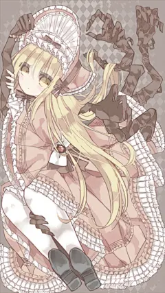 画师なななのか的创意羽脑洞，裙子底下是什么呢？ 动漫 插画 人物 萝莉 洋服 洛丽塔 洋装