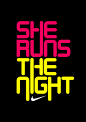 NIKE SHE RUNS海报欣赏