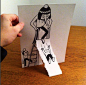 #Creatividad con un trozo de papel