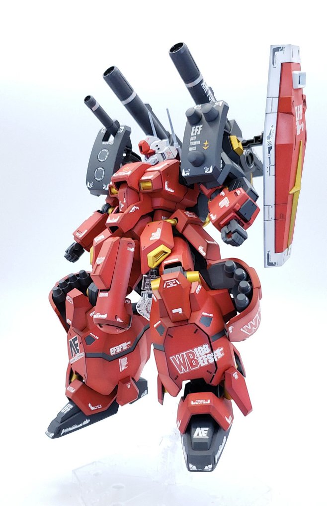 『ガンキャノン、出るぞ双感叹号』 カイ・シデン専用「グスタフ・カール type ガンキャノン」完成しました(=^^=)闪片闪片 UC時代にカイ ...