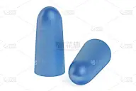 蓝色的耳塞