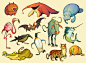 Twelve Daily Animals by einen