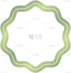 奖,几何形状,边框,透明,形状,轮廓,绿色,花窗格,空白的,复古