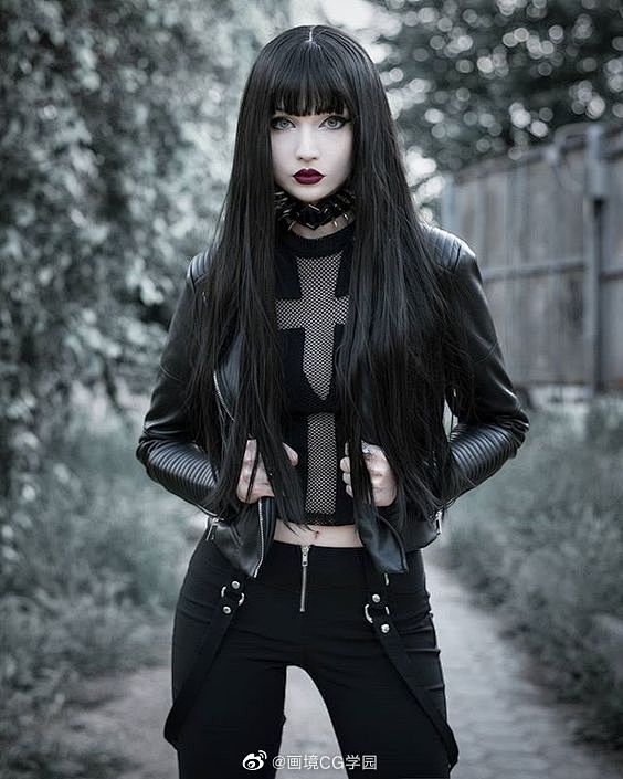 黑暗女巫 哥特朋克风格
#绘画资料参考#...