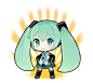 初音未来表情包下载