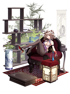 夏末年糕兽采集到立绘