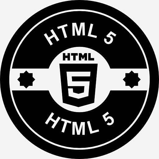 HTML5复古的圆形徽章图标高清素材 H...