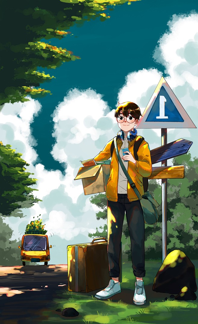每天_六十五便士__插画师作品_涂鸦王国...