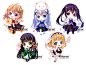 Love Live! 东条希 同人图 插画 壁纸 | Q版一生推 | 半次元-第一中文COS绘画小说社区