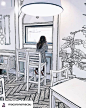 cafe YND 223-14 / 2Dcafe in Seoul, Korea