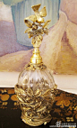 Matson 24K的奢侈金古董香水瓶