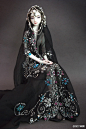 俄罗斯设计师Marina Bychkova 设计制作的Enchanted Doll ，惊艳