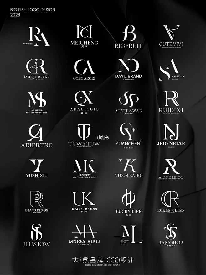 被问爆了的简约高级感字母LOGO设计！！