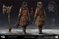 Dead By Daylight - Lunar Year Collection, Christophe Young : Here are the skins I worked on the the 2019 Lunar Year Collection - year of the Pig.  While Feng and Ace dress in traditional Chinese attire, The Huntress is outfitted in her traditional Russian