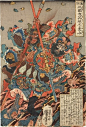 日本浮世绘大师歌川国芳《三国志豪杰传》（二）