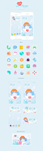 I lovemommy手机主题设计-UI中国用户体验设计平台