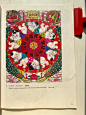 年画娃娃.囍 1987年