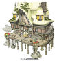 最终幻想14:重生之境原画设定集,CG窝★插画原画手绘板绘画美术设计