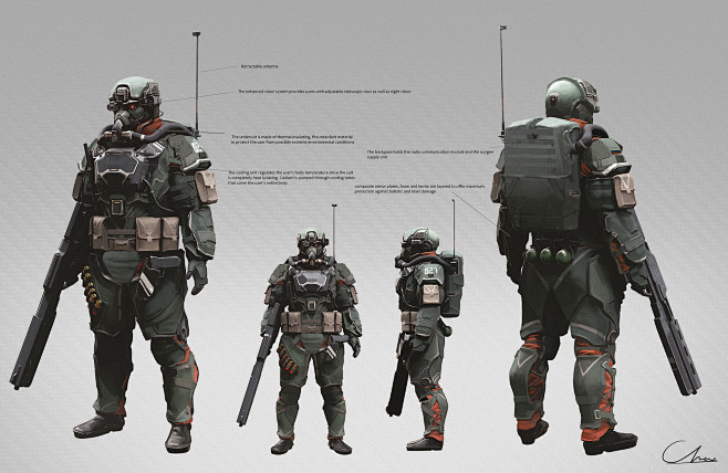 Heavy Infantry Gear,...