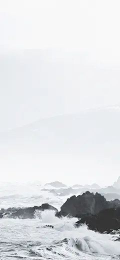 iphoneX水墨画壁纸 - 全面屏18:9手机壁纸