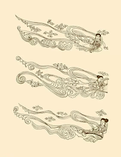 lx&zjj采集到中国风白描线稿