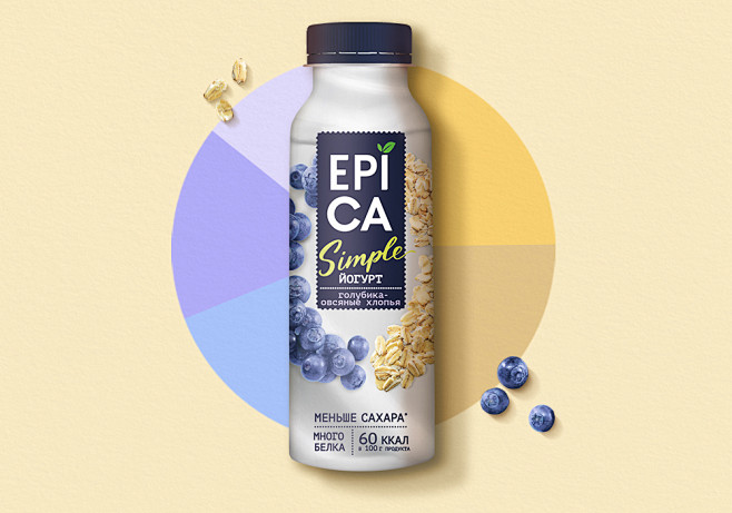 Epica Simple欧洲低脂酸奶包装...