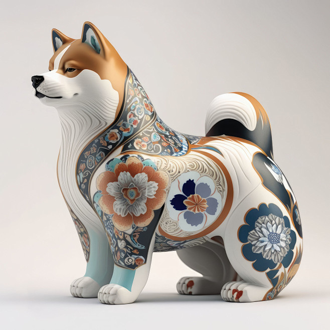 Behance 上的 十二生肖·中式花纹...