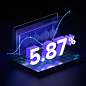 3D business c4d cinema4d finance ILLUSTRATION  Investment money redshift