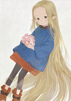 胖嘟嘟团子采集到插画 素描风
