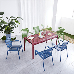 四春户外家具采集到北欧户外桌椅现代简约