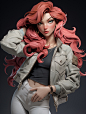 3D character - Miss Fortune Fan Art