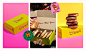 branding  Korean Food Brand Design brand identity delivery Packaging stickers Food  hotteok POP design