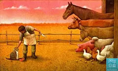 波兰画师创作超现实主义插画讽刺社会（图）