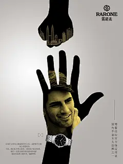男士手表海报