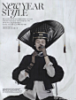 韩国版《Vogue》 2015一月刊 | 虽然没太看懂，但第一眼就觉得很有东方禅意の美