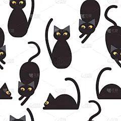 可爱的,猫,四方连续纹样,脚印,纺织品,壁纸,狗,自然美,小的